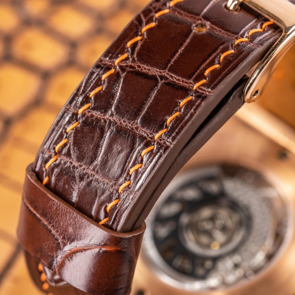 Alligator Leather Strap for Hublot Classic Fusion