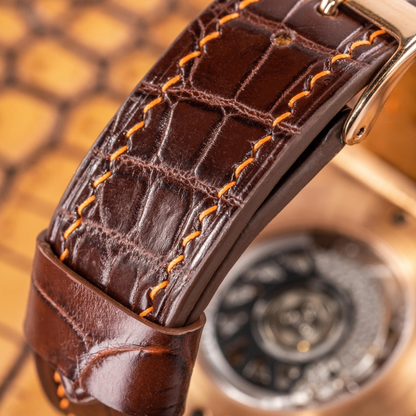 Alligator Leather Strap for Hublot Classic Fusion