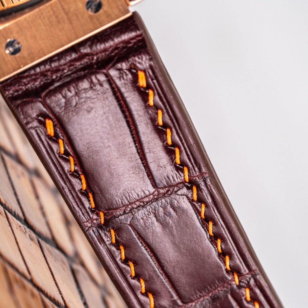 Alligator Leather Strap for Hublot Classic Fusion