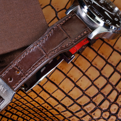 Alligator Leather Strap for IWC Big Pilot