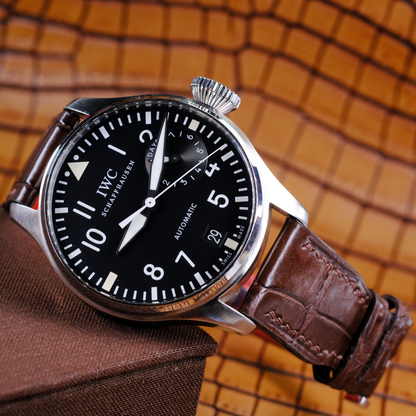 Alligator Leather Strap for IWC Big Pilot