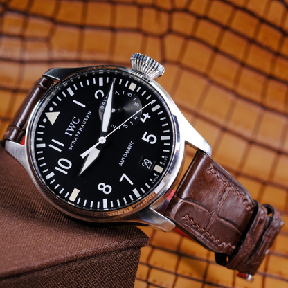 Alligator Leather Strap for IWC Pilot