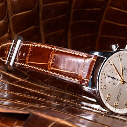 Alligator Leather Strap for IWC Portugieser