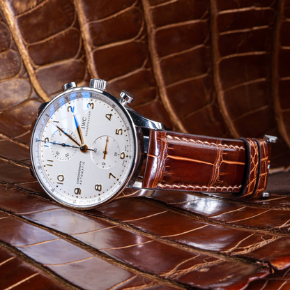 Alligator Leather Strap for IWC Portugieser