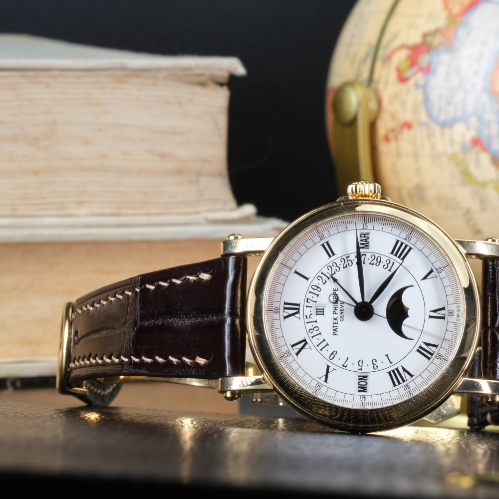 Alligator Leather Strap for Patek Philippe Grand Complications