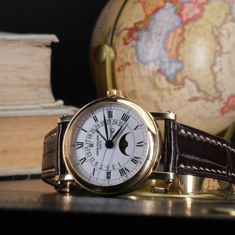 Alligator Leather Strap for Patek Philippe Grand Complications