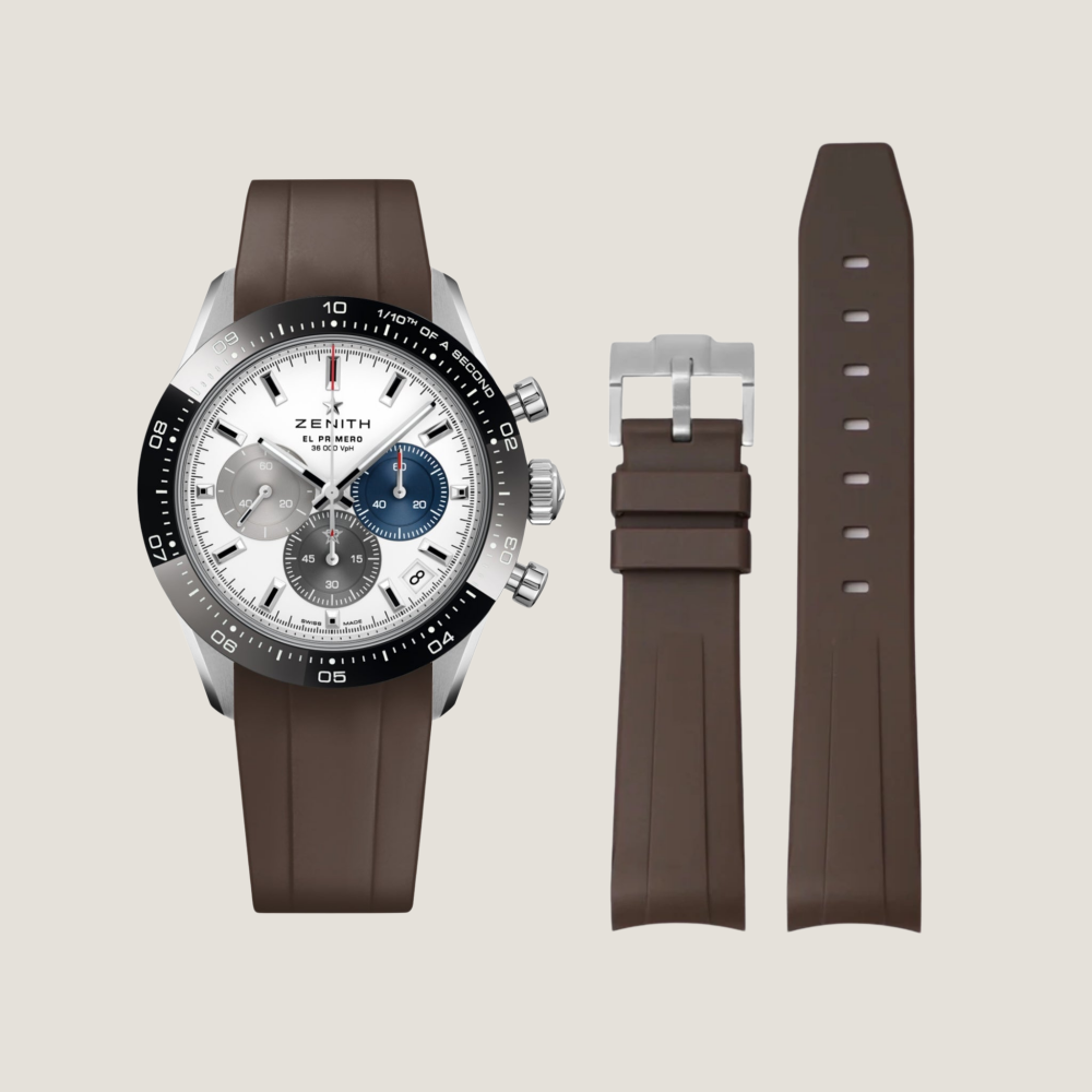 FKM Rubber Strap for Zenith Chronomaster