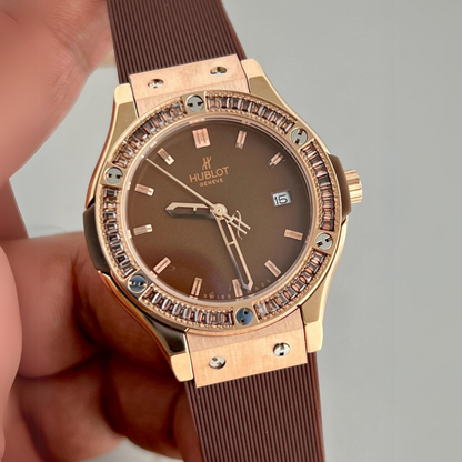 FKM Rubber Strap for Hublot Classic Fusion