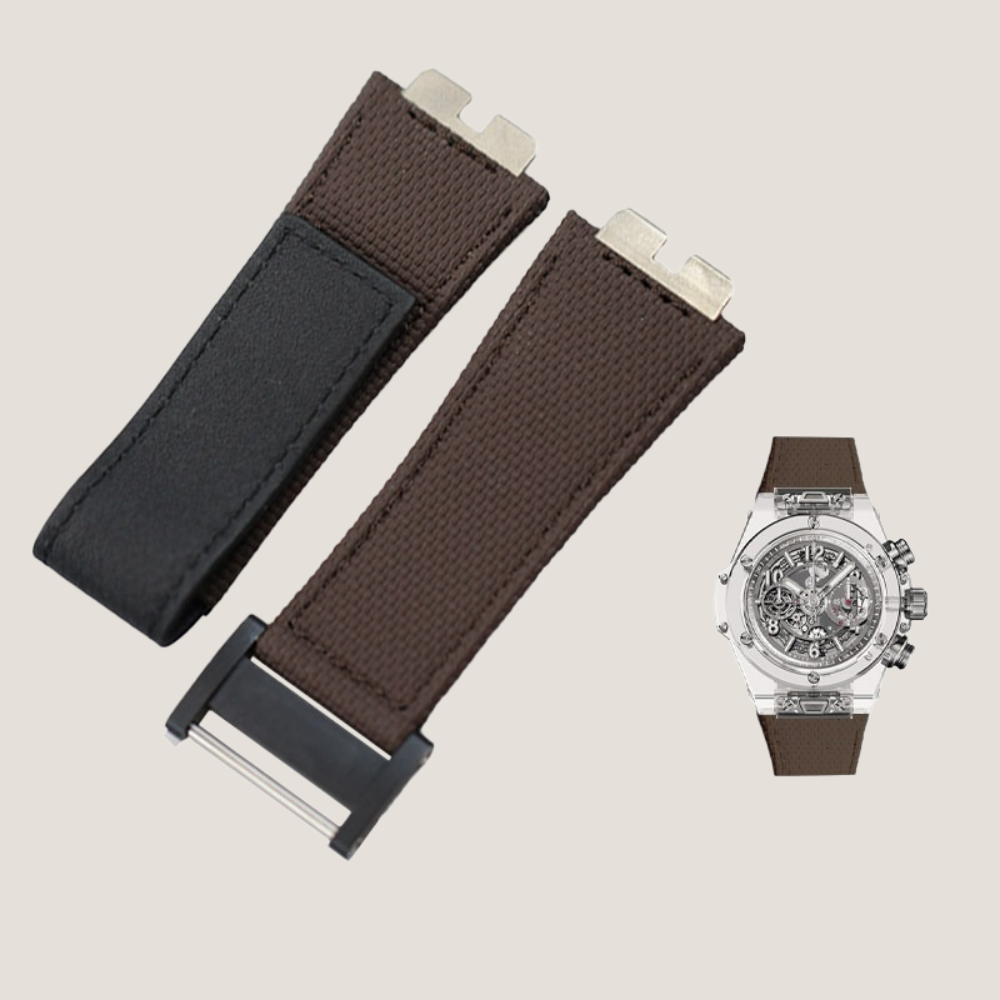 Velcro FKM Rubber Strap for Hublot