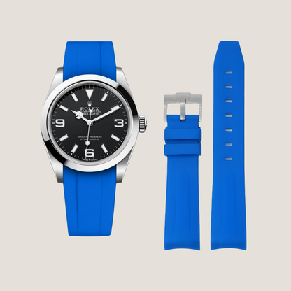 FKM Rubber Strap for Rolex Explorer I Tang Buckle