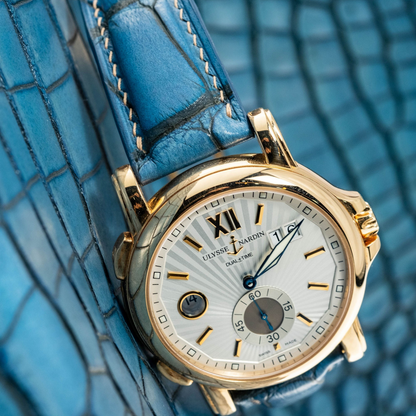 Alligator Leather Strap for Ulysse Nardin