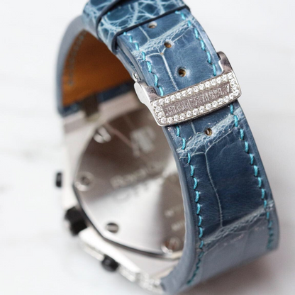 Alligator Leather Strap for AP Royal Oak Offshore 42mm