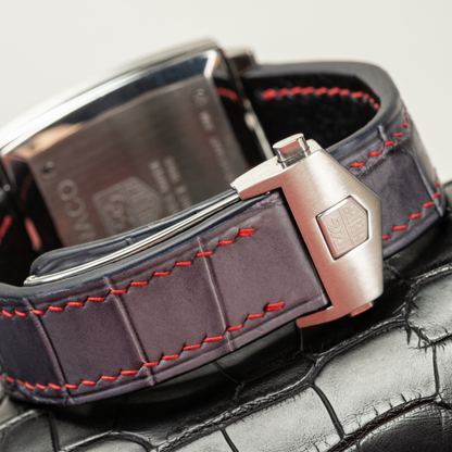 Alligator Leather Strap for Tag Heuer Monaco