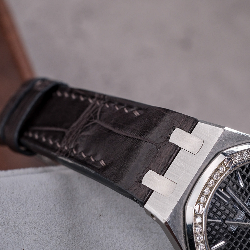 Alligator Leather Strap for AP Women's Watches