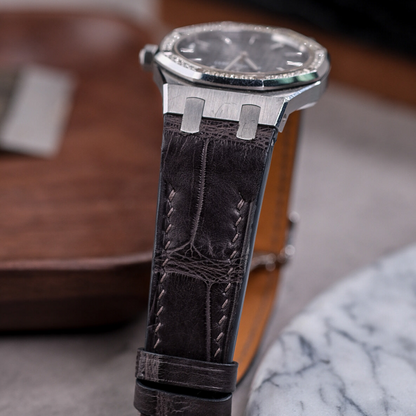 Alligator Leather Strap for AP Women's Watches
