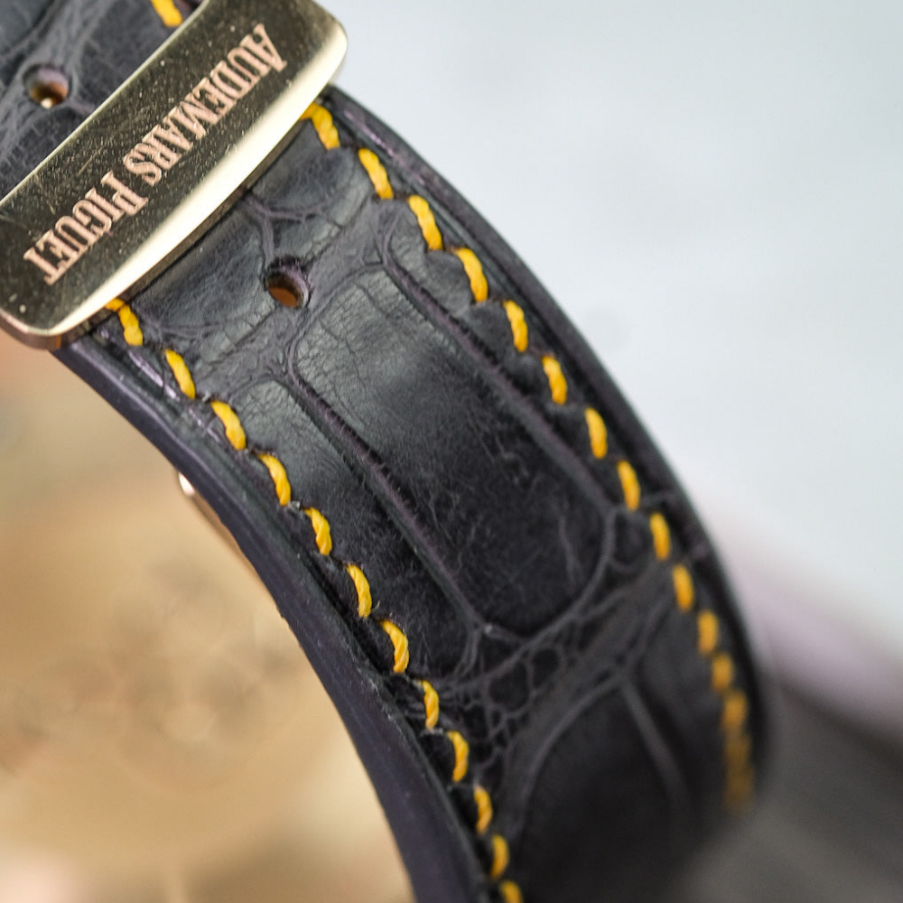 Alligator Leather Strap for Audemars Piguet Royal Oak 41mm