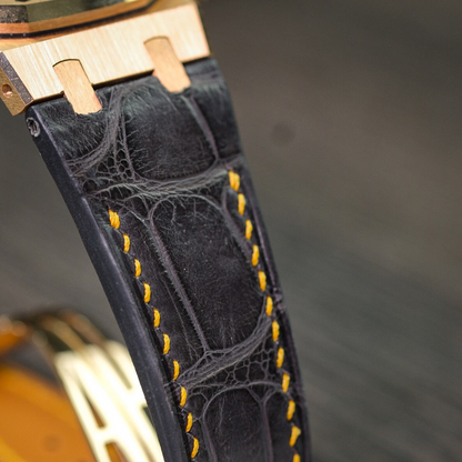 Alligator Leather Strap for Audemars Piguet Royal Oak 41mm