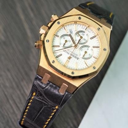 Alligator Leather Strap for Audemars Piguet Royal Oak 41mm