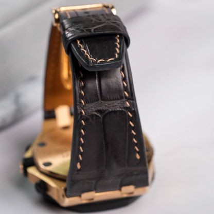 Alligator Leather Strap for AP Royal Oak Offshore 42mm