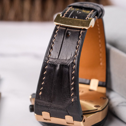 Alligator Leather Strap for AP Royal Oak Offshore 42mm