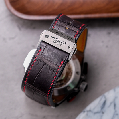 Alligator Leather Strap for Hublot King Power