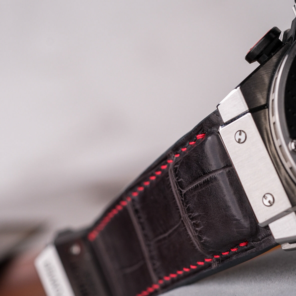 Alligator Leather Strap for Hublot King Power