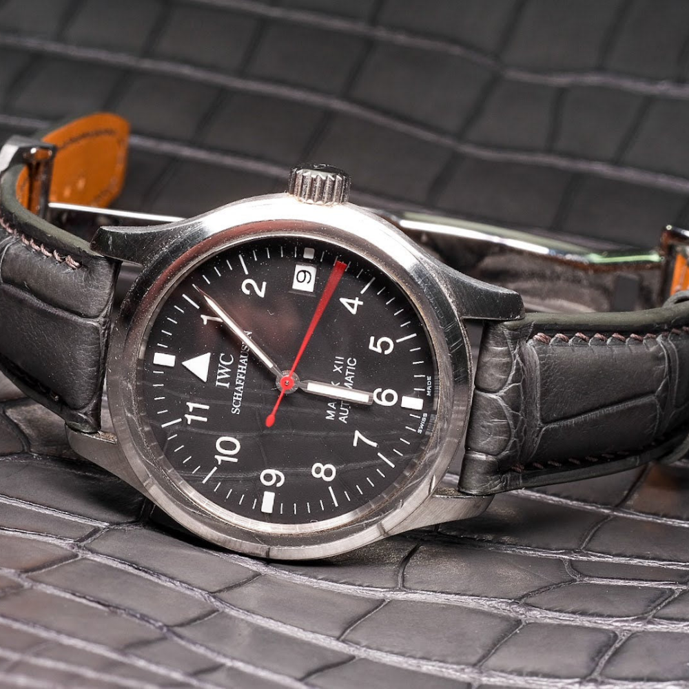 Alligator Leather Strap for IWC Pilot