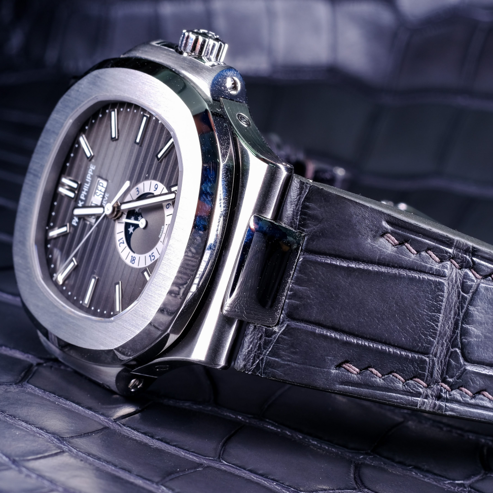 Alligator Leather Strap for Patek Philippe Nautilus