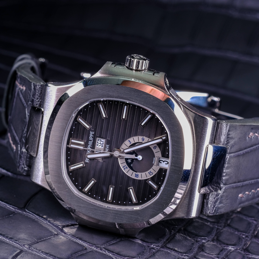 Alligator Leather Strap for Patek Philippe Nautilus