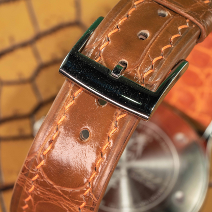 Alligator Leather Strap for Kurono Tokyo