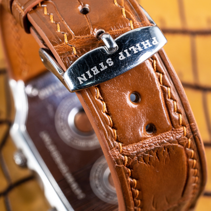 Alligator Leather Strap for Philip Stein