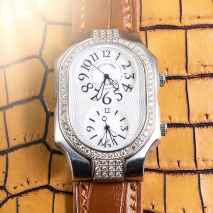 Alligator Leather Strap for Philip Stein