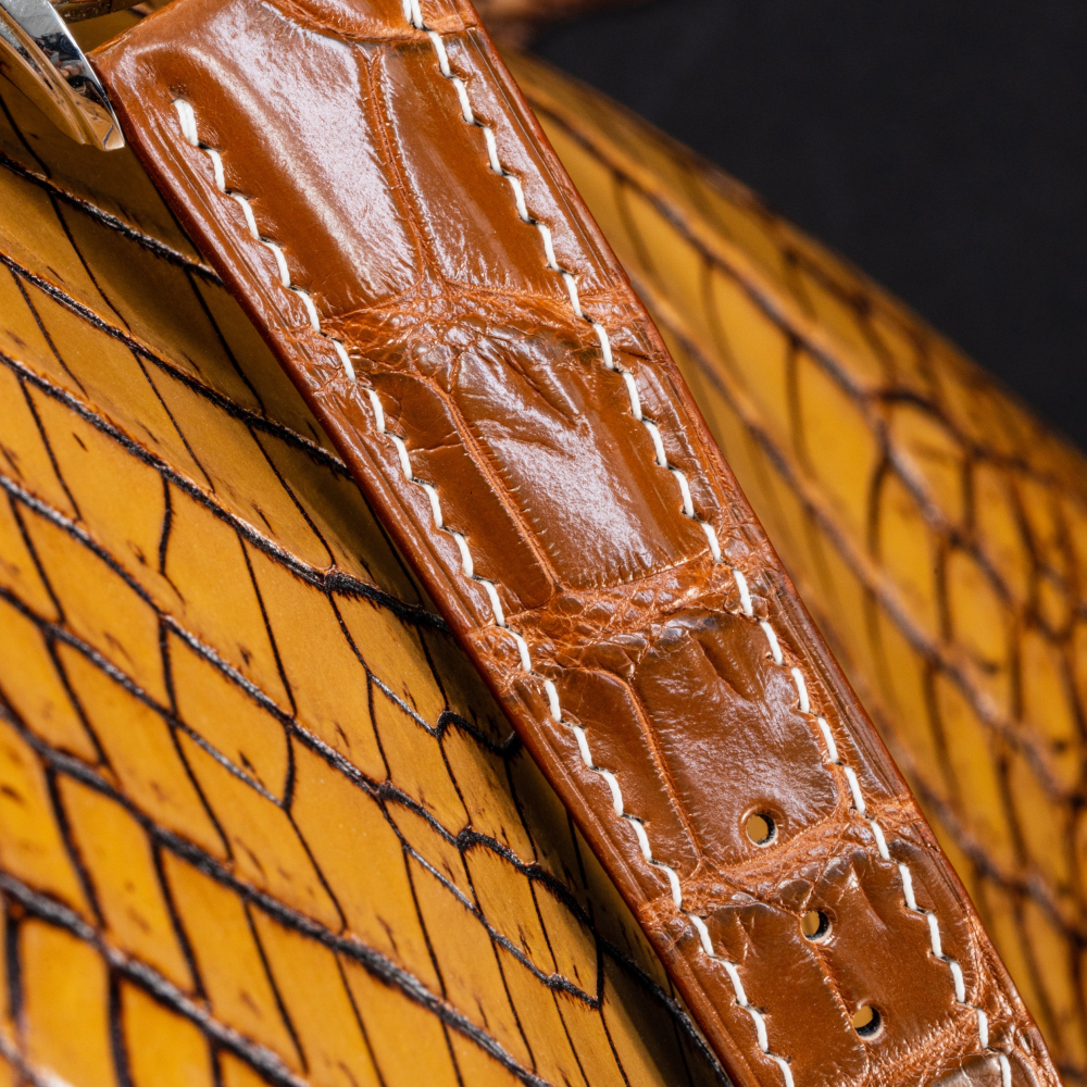 Alligator Leather Strap for Patek Philippe Calatrava