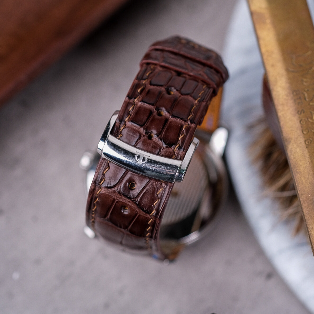 Alligator Leather Strap for Baume & Mercier