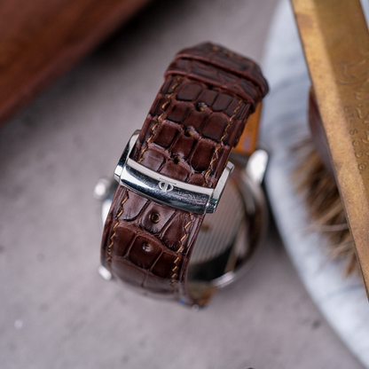 Alligator Leather Strap for Baume & Mercier