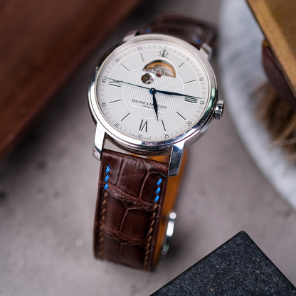 Alligator Leather Strap for Baume & Mercier