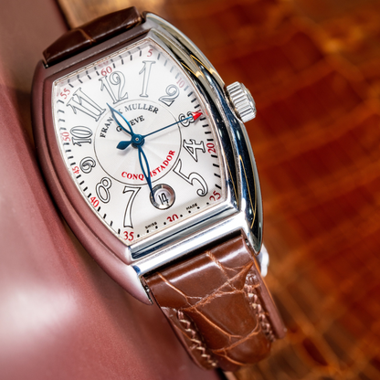 Alligator Leather Strap for Franck Muller Conquistador