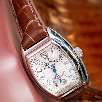 Alligator Leather Strap for Franck Muller Conquistador