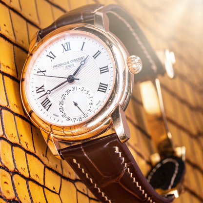 Alligator Leather Strap for Frederique Constant