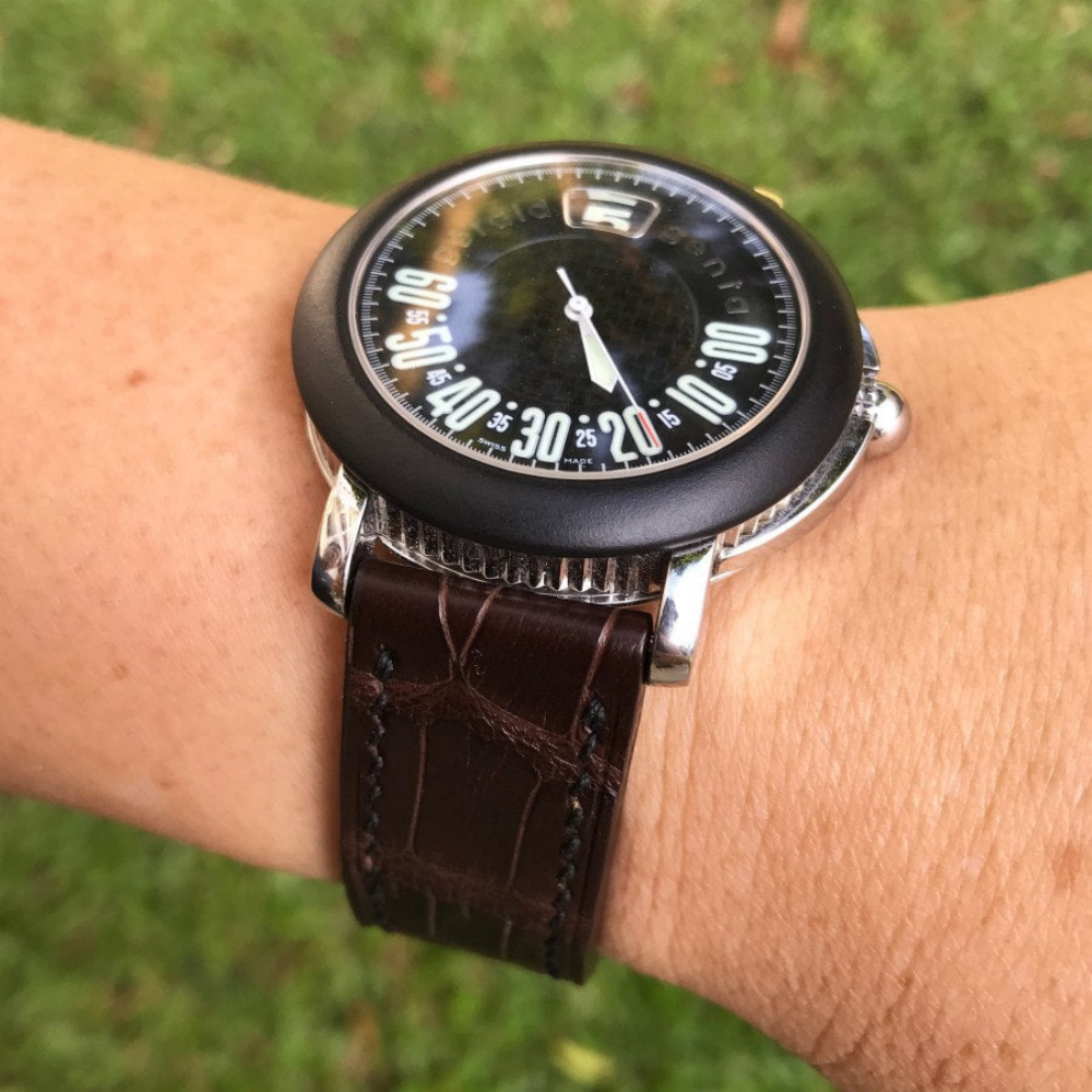 Alligator Leather Strap for Gerald Genta