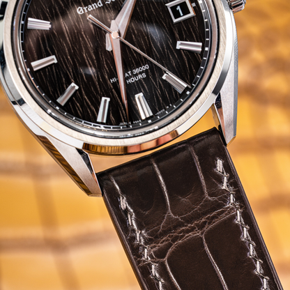 Alligator Leather Strap for Grand Seiko