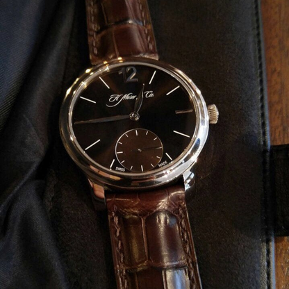 Alligator Leather Strap for H. Moser & Cie