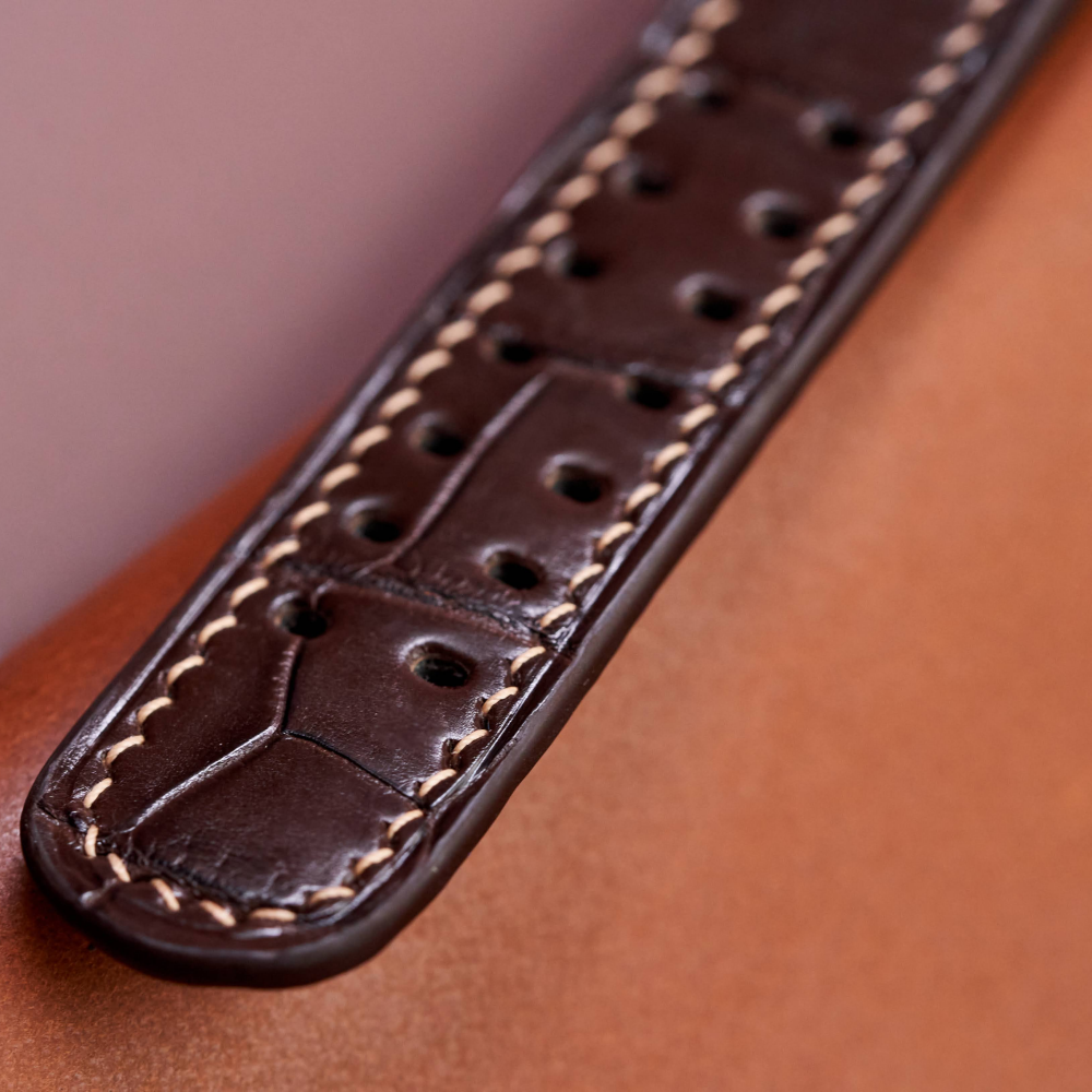 Alligator Leather Strap for Hamilton
