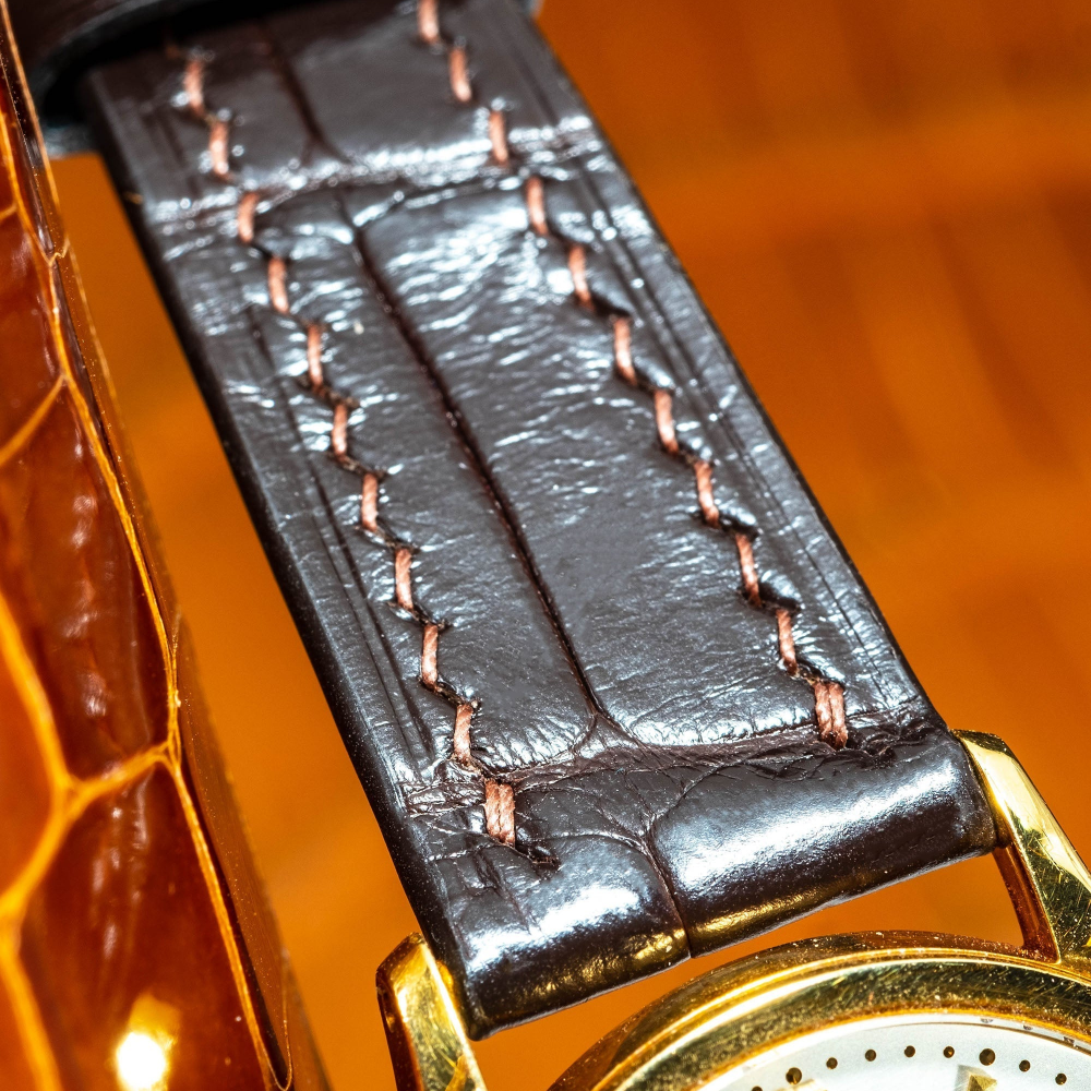 Alligator Leather Strap for Patek Philippe Calatrava