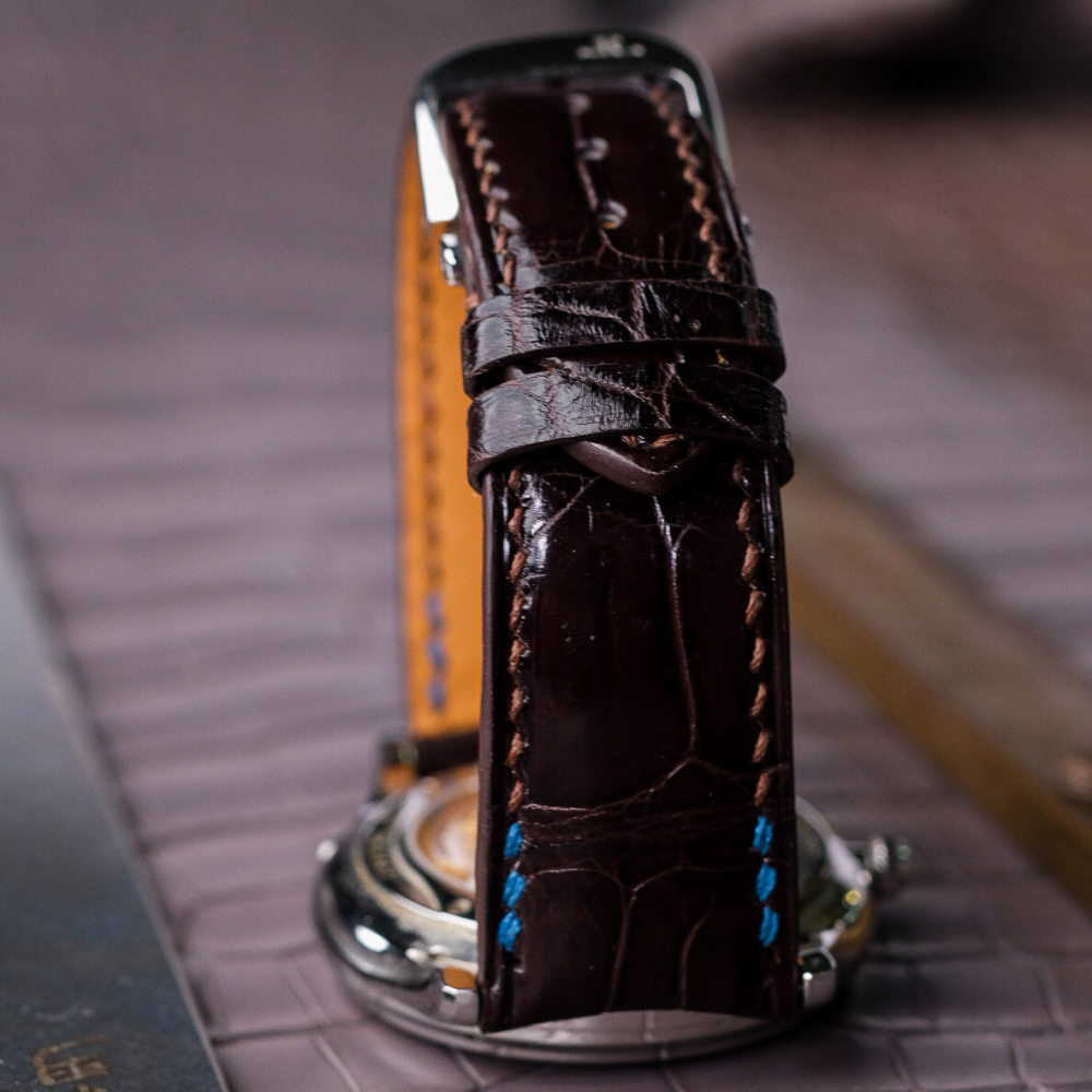 Alligator Leather Strap for Jaeger-LeCoultre Master