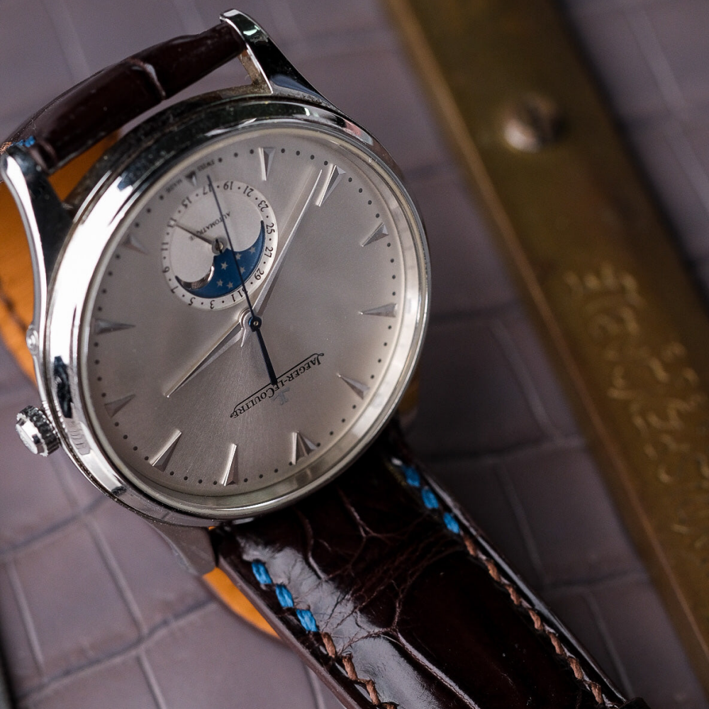 Alligator Leather Strap for Jaeger-LeCoultre Master