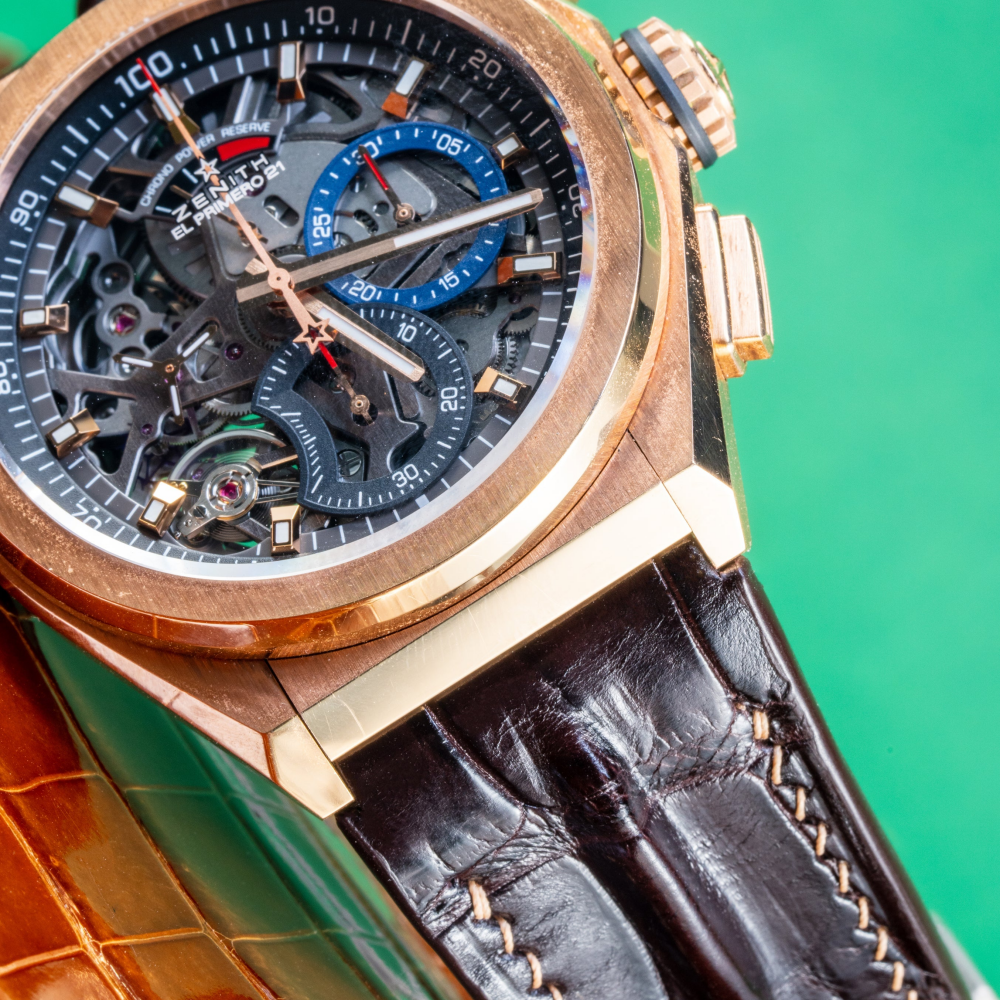 Alligator Leather Strap for Zenith