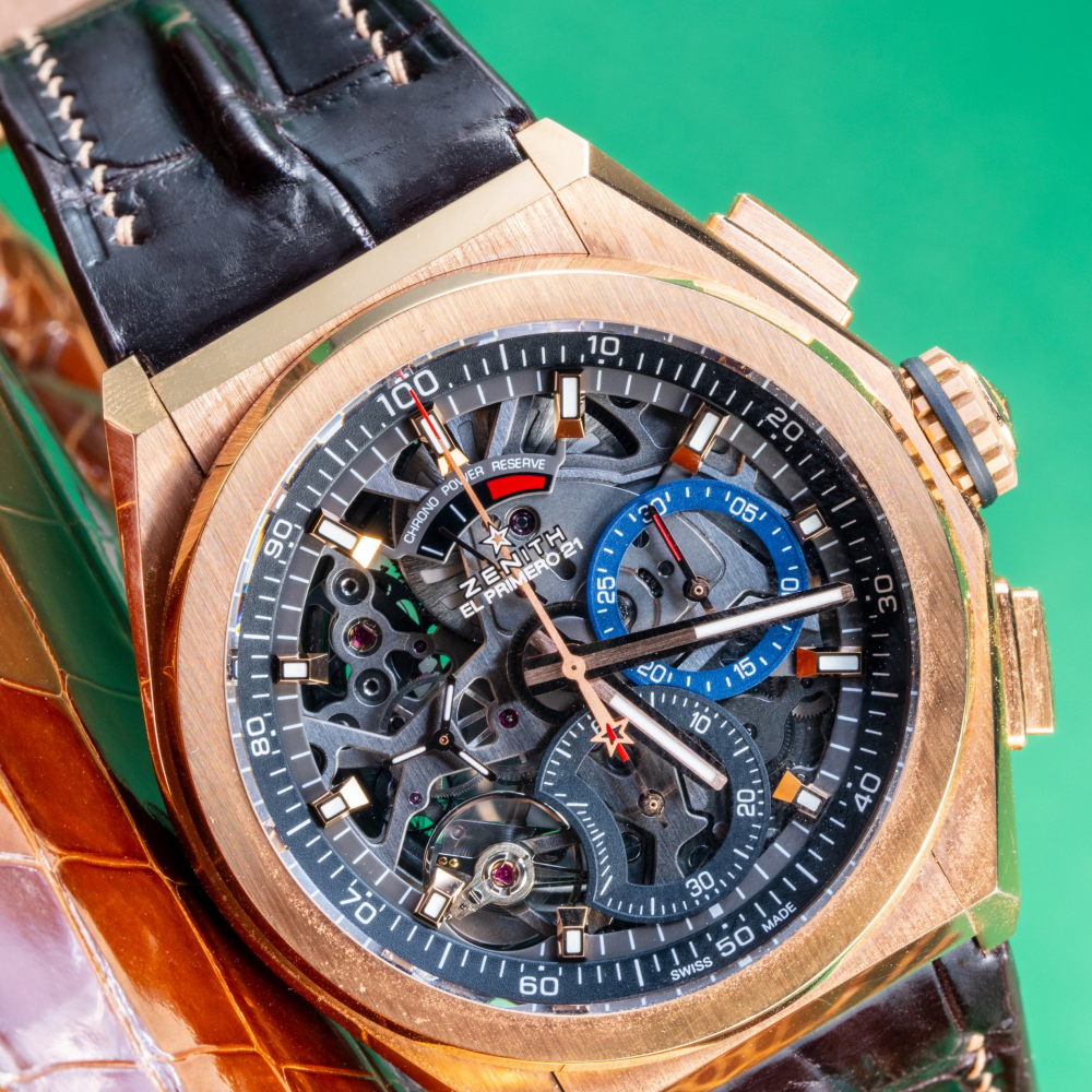 Alligator Leather Strap for Zenith