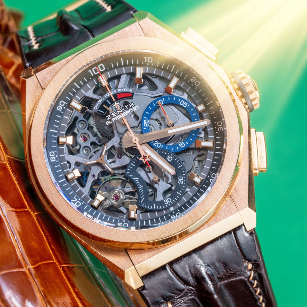 Alligator Leather Strap for Zenith