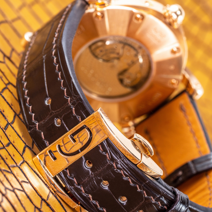 Alligator Leather Strap for Gerald Genta